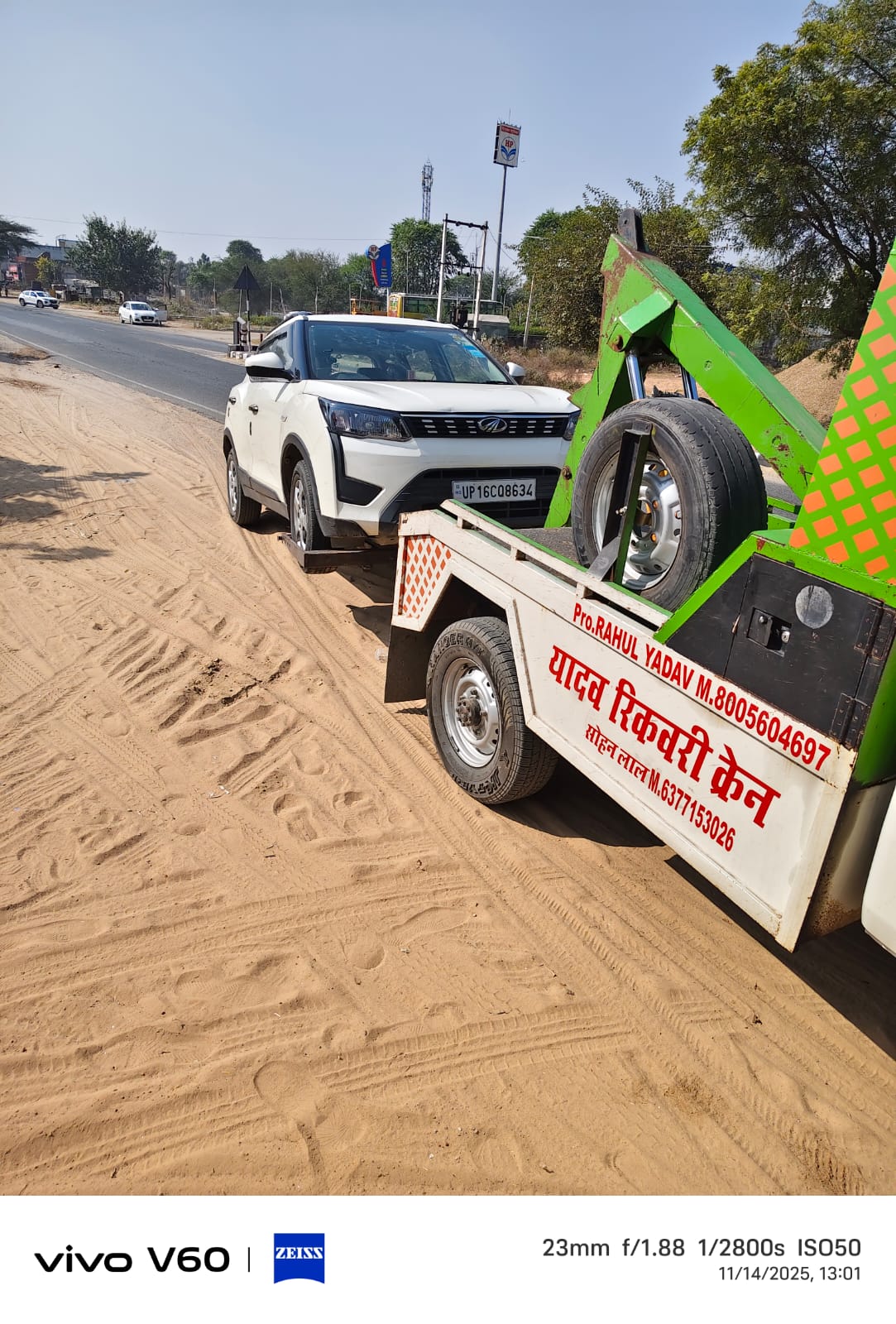 hydra Yadav Recovery crane services in Jaipur